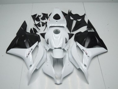 Blanco Negro Mate Carenado CBR 600 RR 09-12