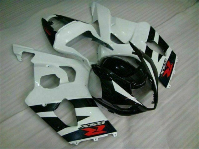 Blanco Negro Plástica GSXR 1000 K3 03-04 Blanco Negro Plástica GSXR 1000 K3 03-04