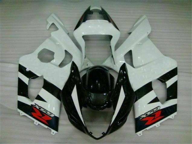 Blanco Negro Plástica GSXR 1000 K3 03-04 Blanco Negro Plástica GSXR 1000 K3 03-04