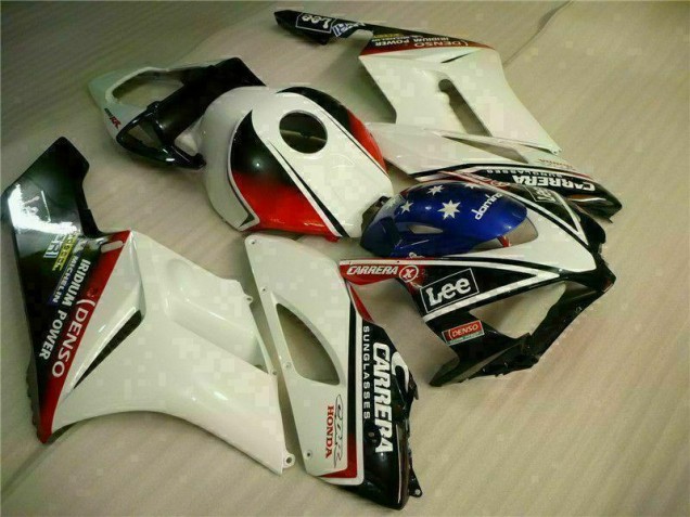 Blanco Negro Plástico CBR 1000 RR 04-05 Blanco Negro Plástico CBR 1000 RR 04-05