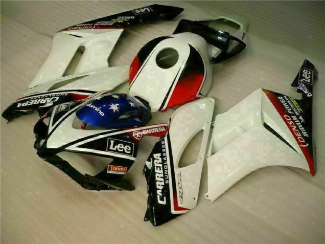 Blanco Negro Plástico CBR 1000 RR 04-05 Blanco Negro Plástico CBR 1000 RR 04-05
