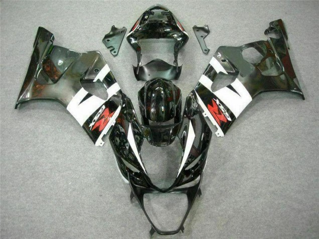 Blanco Negro Plástico GSXR 1000 K3 03-04 Blanco Negro Plástico GSXR 1000 K3 03-04
