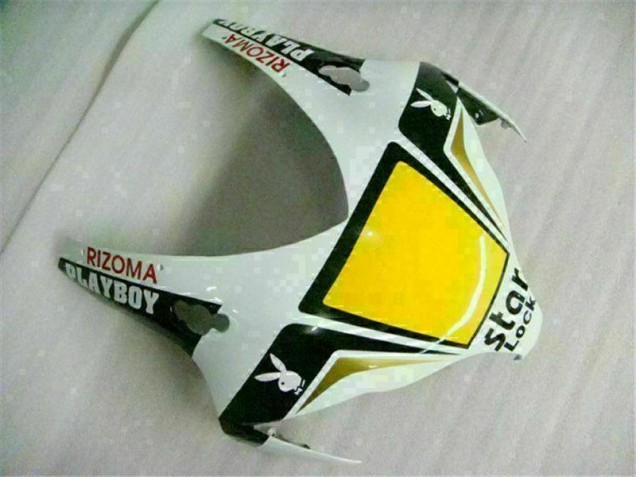 Blanco Negro Playboy ABS Carenado CBR 1000 RR 08-11 Blanco Negro Playboy ABS Carenado CBR 1000 RR 08-11