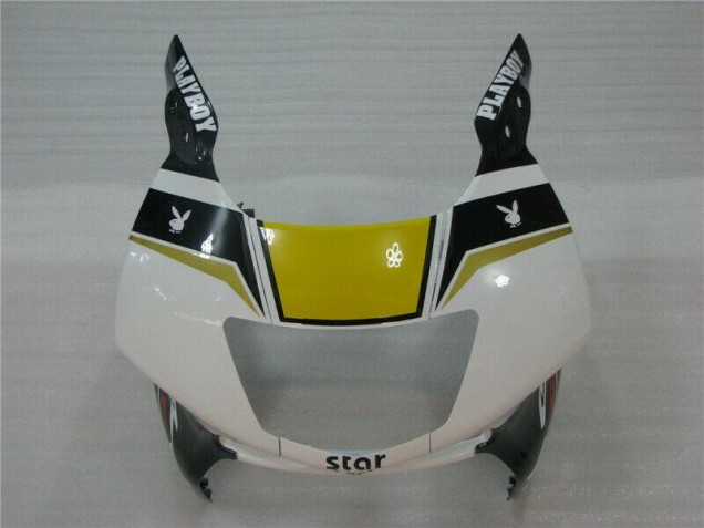 Blanco Negro Playboy Carenado CBR 600 F3 95-98 Blanco Negro Playboy Carenado CBR 600 F3 95-98