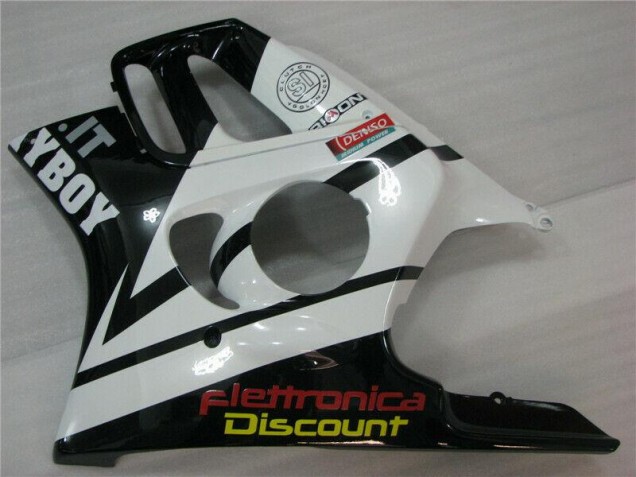 Blanco Negro Playboy Carenado CBR 600 F3 95-98 Blanco Negro Playboy Carenado CBR 600 F3 95-98