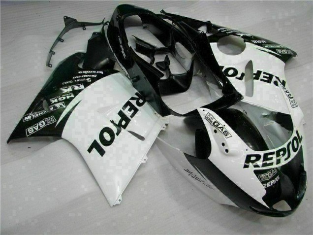 Blanco Negro Repsol Carenado CBR 1100 XX 96-07 Blanco Negro Repsol Carenado CBR 1100 XX 96-07