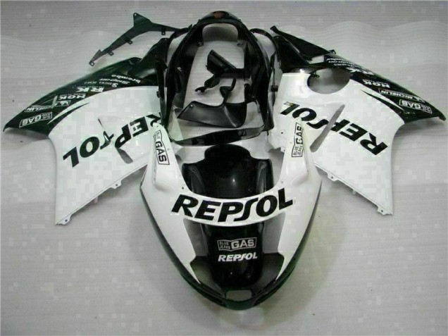 Blanco Negro Repsol Carenado CBR 1100 XX 96-07 Blanco Negro Repsol Carenado CBR 1100 XX 96-07
