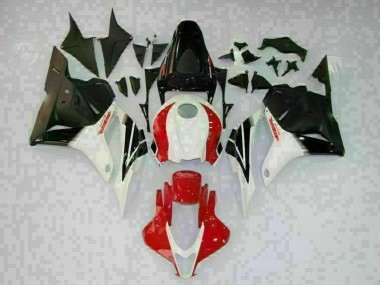 Blanco Negro Rojo Carenado CBR 600 RR 09-12