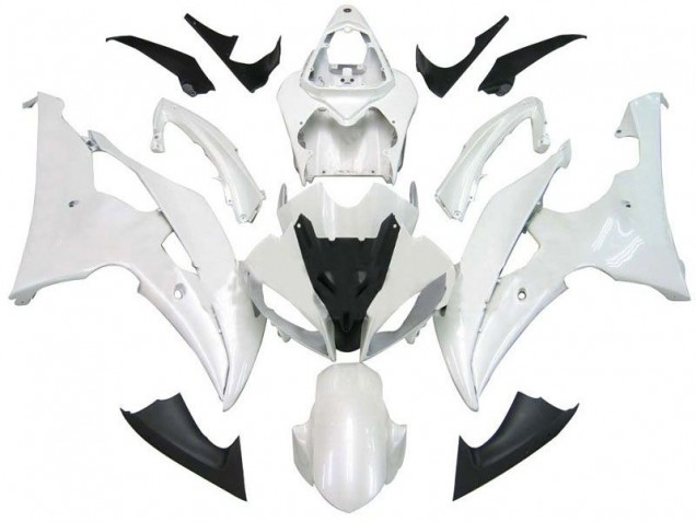 Blanco Perla Kit Completo Carenado R6 08-16 Blanco Perla Kit Completo Carenado R6 08-16