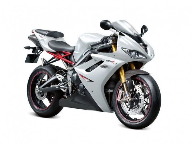Blanco Perla Negro Carenado Daytona 675 Triple 09-12 Blanco Perla Negro Carenado Daytona 675 Triple 09-12