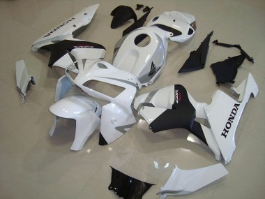 Blanco Perla Negro Mate Carenado CBR 600 RR 05-06