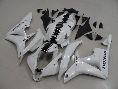 Blanco Perla con Negro Raya Carenado CBR 600 RR 07-08