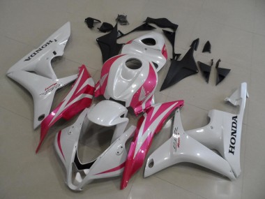 Blanco Perla con Rosa Carenado CBR 600 RR 07-08