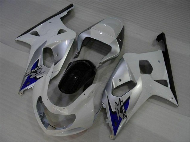Blanco Plata Carenado GSXR 600 / 750 K1 K2 K3 01-03 Blanco Plata Carenado GSXR 600 / 750 K1 K2 K3 01-03
