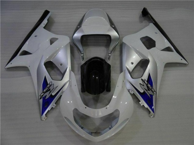 Blanco Plata Carenado GSXR 600 / 750 K1 K2 K3 01-03 Blanco Plata Carenado GSXR 600 / 750 K1 K2 K3 01-03