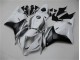 Blanco Plata Negro Carenado CBR 600 RR 09-12 Blanco Plata Negro Carenado CBR 600 RR 09-12
