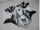Blanco Plata Negro Carenado CBR 600 RR 09-12 Blanco Plata Negro Carenado CBR 600 RR 09-12
