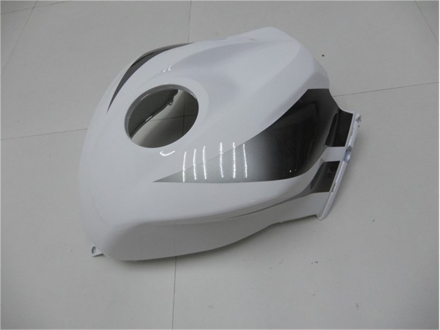 Blanco Plata Negro Carenado CBR 600 RR 09-12 Blanco Plata Negro Carenado CBR 600 RR 09-12
