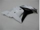 Blanco Plata Negro Carenado CBR 600 RR 09-12 Blanco Plata Negro Carenado CBR 600 RR 09-12