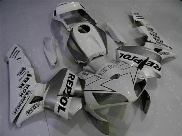 Blanco Repsol Inyección Kit Carenado CBR 600 RR 03-04 Blanco Repsol Inyección Kit Carenado CBR 600 RR 03-04