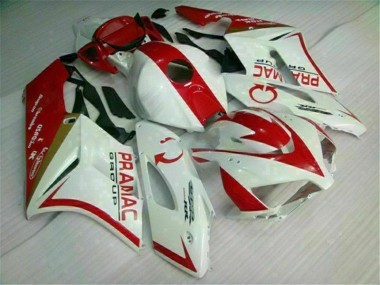 Blanco Rojo ABS Kits Carenado CBR 1000 RR 04-05