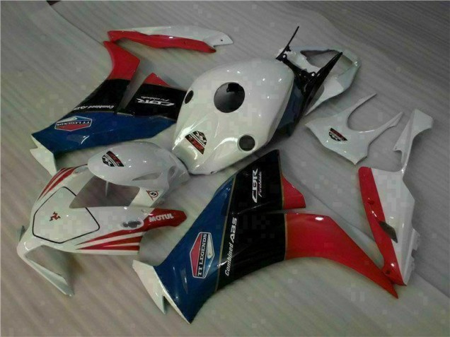 Blanco Rojo Carenado CBR 1000 RR 12-16 Blanco Rojo Carenado CBR 1000 RR 12-16
