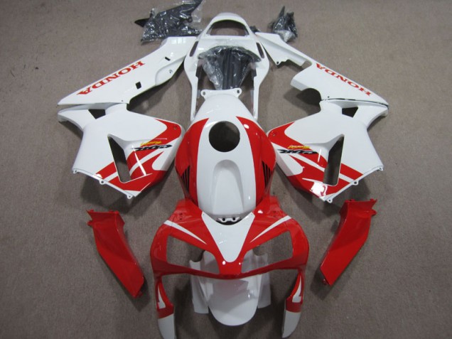 Blanco Rojo Carenado CBR 600 RR 03-04 Blanco Rojo Carenado CBR 600 RR 03-04