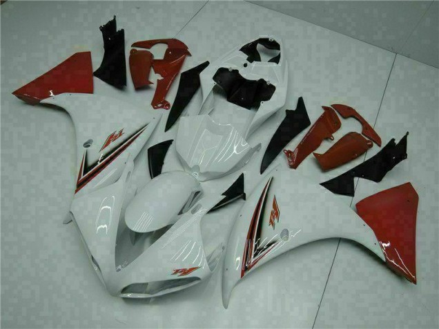 Blanco Rojo Carenado R1 09-11