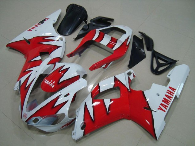 Blanco Rojo Llama Carenado R1 00-01