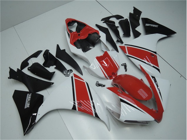 Blanco Rojo Negro Carenado R1 12-14 Blanco Rojo Negro Carenado R1 12-14