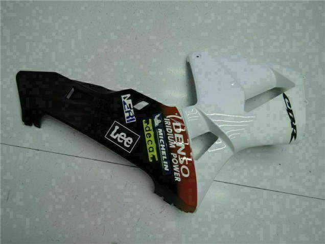 Blanco Rojo Negro Lee Carenado CBR 600 RR 05-06 Blanco Rojo Negro Lee Carenado CBR 600 RR 05-06