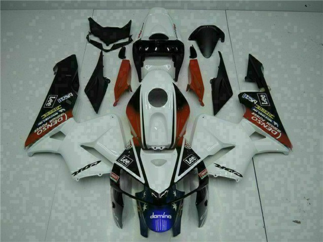 Blanco Rojo Negro Lee Carenado CBR 600 RR 05-06 Blanco Rojo Negro Lee Carenado CBR 600 RR 05-06