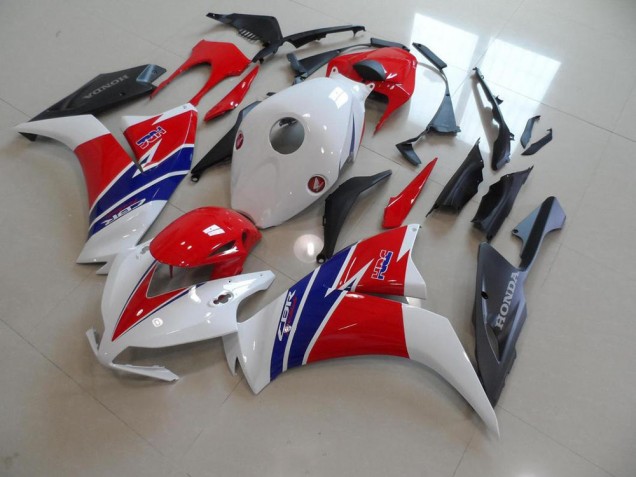 Blanco Rojo Negro Mate TT Legend Carenado CBR 1000 RR 12-16 Blanco Rojo Negro Mate TT Legend Carenado CBR 1000 RR 12-16
