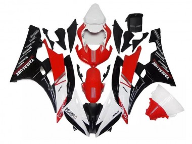 Blanco Rojo Negro Plástica R6 06-07
