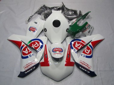 Blanco Rojo PATA Carenado & Plástico CBR 1000 RR 08-11