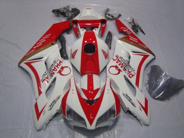 Blanco Rojo PRAMAC Carenado CBR 1000 RR 04-05
