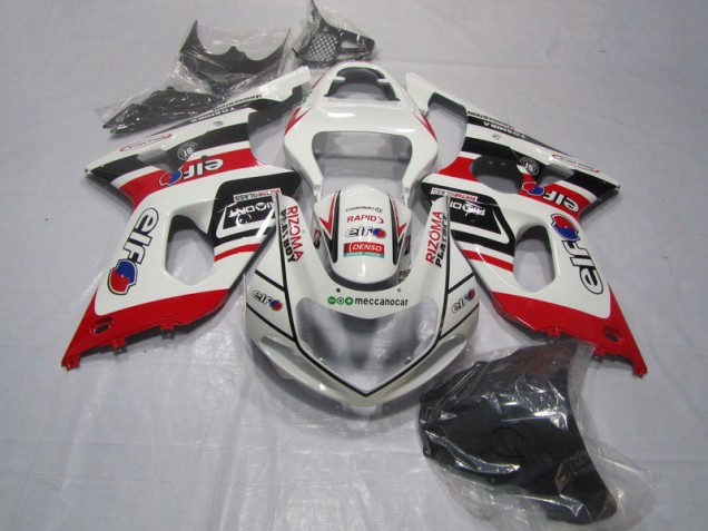 Blanco Rojo Rizoma Playboy Carenado GSXR 1000 K1 00-02 Blanco Rojo Rizoma Playboy Carenado GSXR 1000 K1 00-02