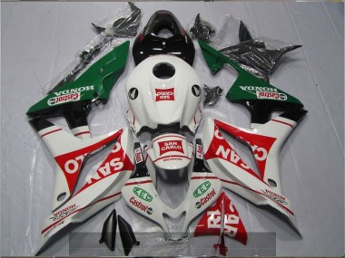 Blanco Rojo Verde San Carlo Castrol Carenado CBR 600 RR 07-08