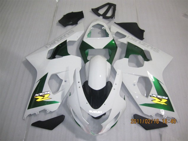 Blanco Verde Carenado GSXR 600 K4 04-05 Blanco Verde Carenado GSXR 600 K4 04-05