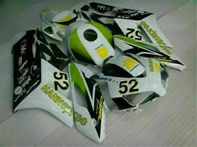 Blanco Verde Hannspree 52 Carenado & Plástico CBR 1000 RR 04-05 Blanco Verde Hannspree 52 Carenado & Plástico CBR 1000 RR 04-05