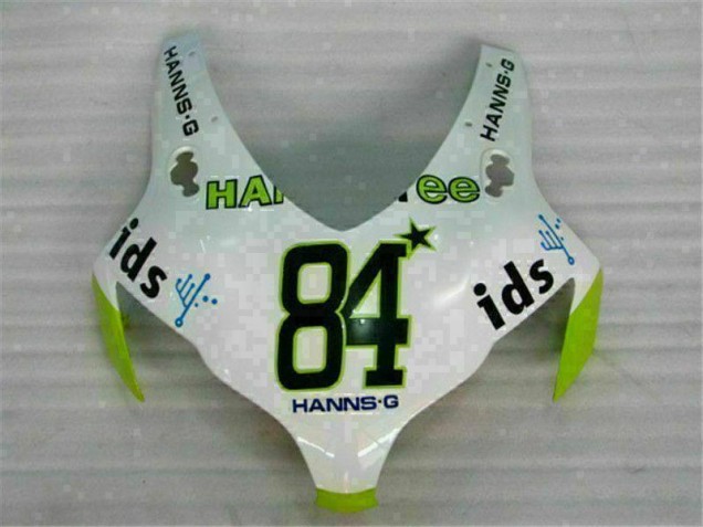 Blanco Verde Hannspree 84 Carenado CBR 1000 RR 08-11 Blanco Verde Hannspree 84 Carenado CBR 1000 RR 08-11