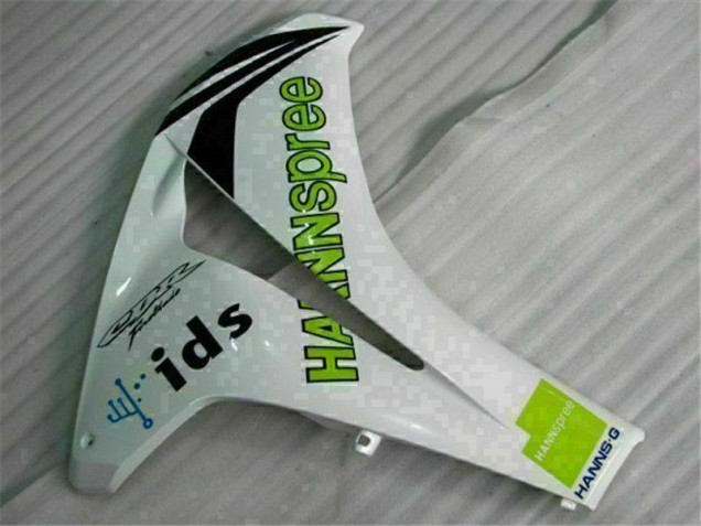 Blanco Verde Hannspree 84 Carenado CBR 1000 RR 08-11 Blanco Verde Hannspree 84 Carenado CBR 1000 RR 08-11