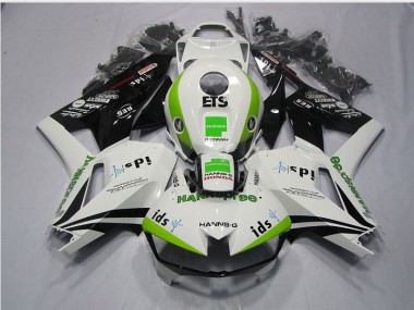 Blanco Verde Hannspree ETS Carenado CBR 600 RR 13-21