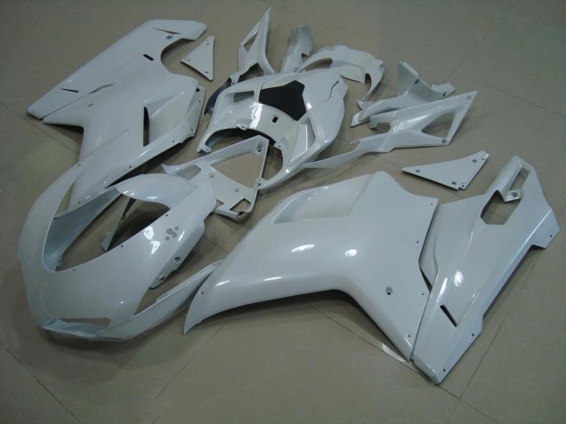 Brillante Blanco Carenado Ducati 848 1098 1198 07-14