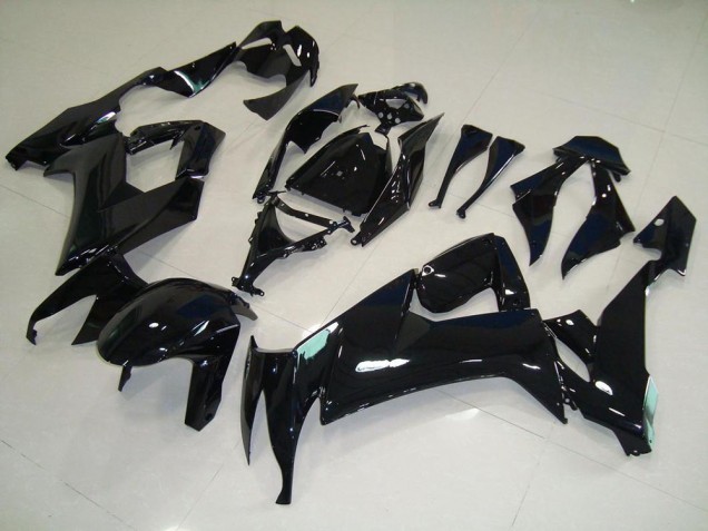 Brillante Negro ABS Plástico ZX10R 08-10 Brillante Negro ABS Plástico ZX10R 08-10