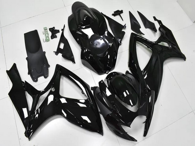 Brillante Negro Carenado GSXR 600 / 750 K6 06-07 Brillante Negro Carenado GSXR 600 / 750 K6 06-07
