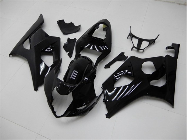 Brillante Negro Inyección Kit Carenado GSXR 1000 K3 03-04 Brillante Negro Inyección Kit Carenado GSXR 1000 K3 03-04