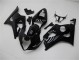 Brillante Negro Inyección Kit Carenado GSXR 1000 K3 03-04 Brillante Negro Inyección Kit Carenado GSXR 1000 K3 03-04