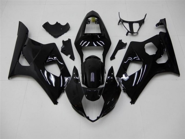 Brillante Negro Inyección Kit Carenado GSXR 1000 K3 03-04 Brillante Negro Inyección Kit Carenado GSXR 1000 K3 03-04