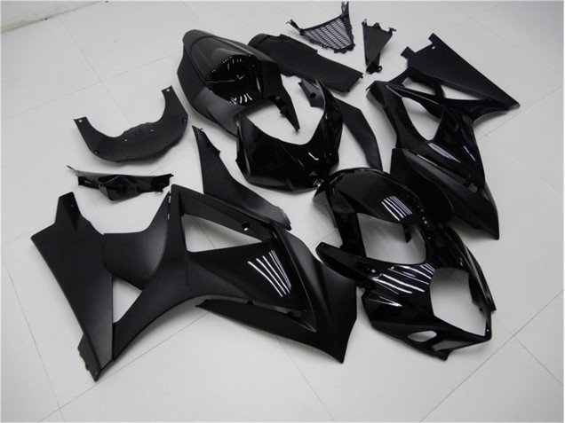 Brillante Negro Mate Carenado GSXR 1000 K7 07-08 Brillante Negro Mate Carenado GSXR 1000 K7 07-08